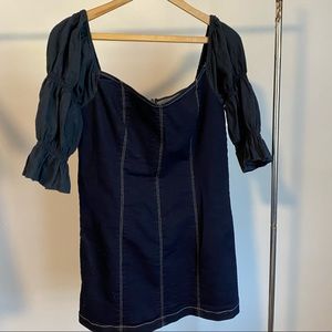 Denim dress